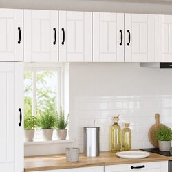 60 x 31 x 40 cm White Wall Cabinet for Dishwasher Panel