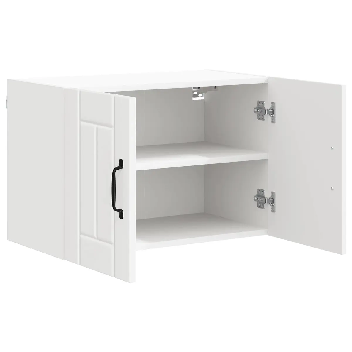 White Kitchen Dishwasher Panel Cabinet 60 x 31 x 40 cm Modern Wall Storage