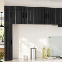 Two-Piece Wall Cabinet for Kitchen Organization