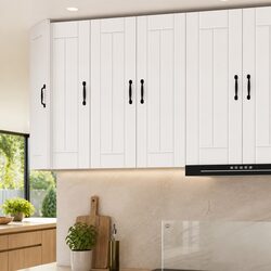 Engineered Wood Wall Cabinet Kitchen Storage Unit 30 x 31 x 80 cm