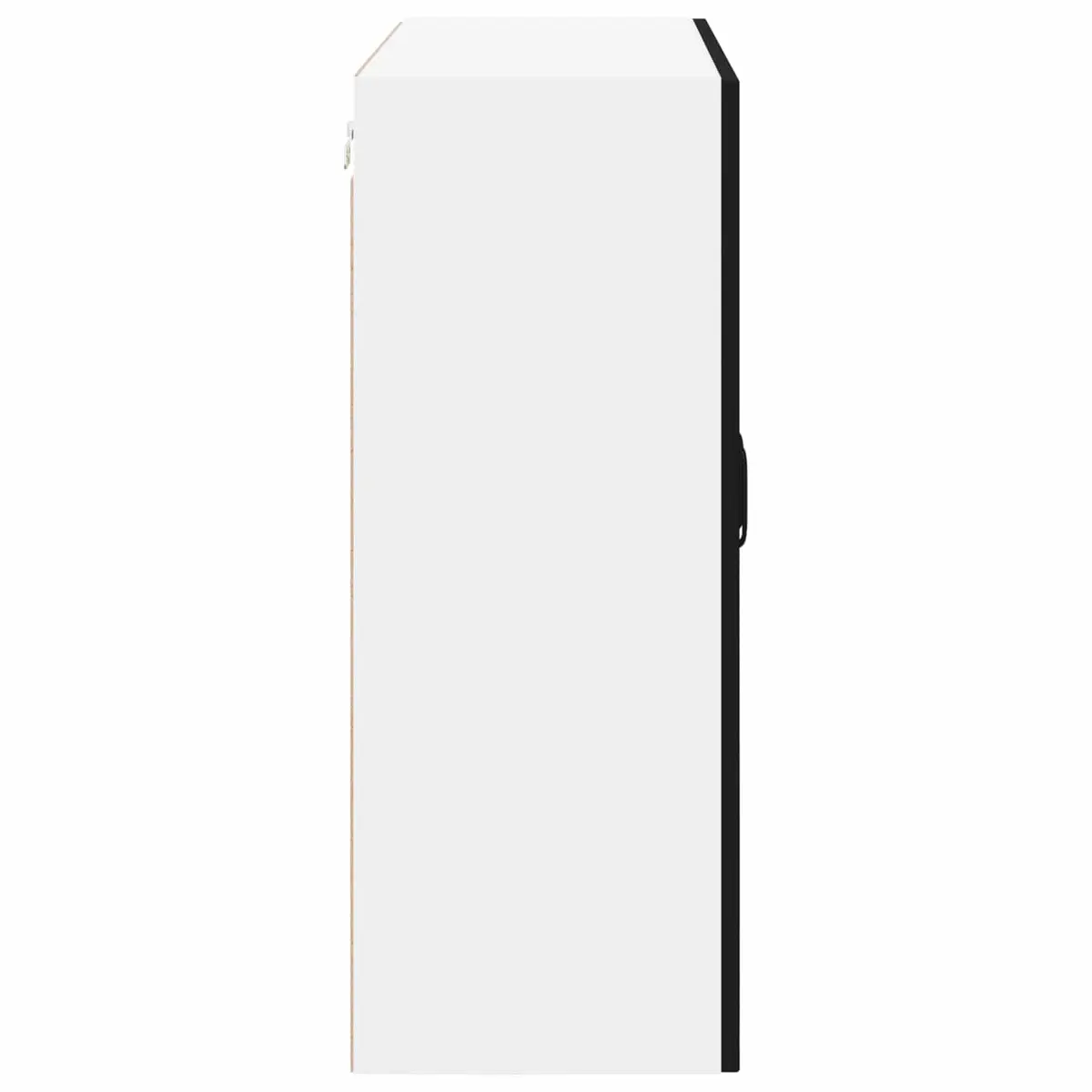 Wall Cabinet Storage Modern Black Engineered Wood 80x31x80cm Dishwasher Panel