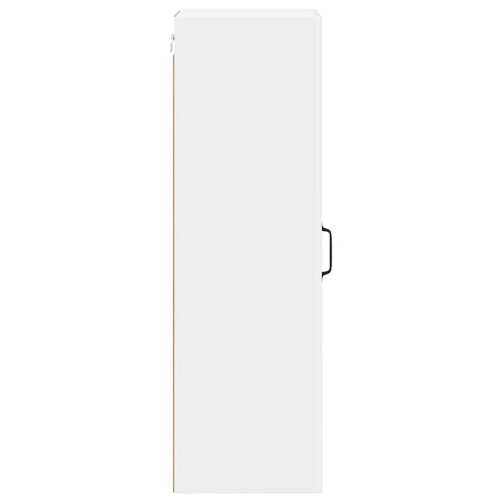 Wall Cabinet Modern High Gloss White 30 x 31 x 100 cm
