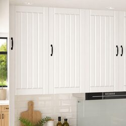 Modern Dishwasher Panel Wall Cabinet White 50x31x100cm