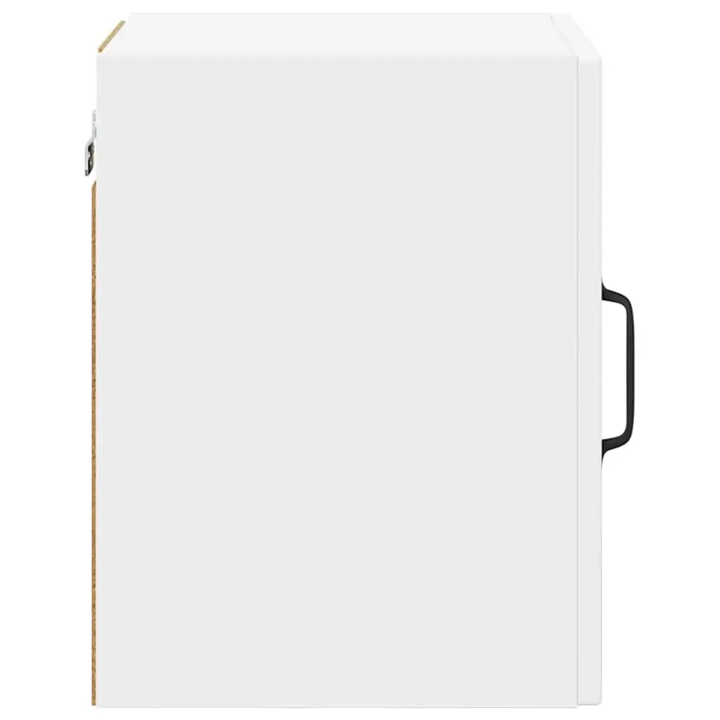 Wall-Mounted Kitchen Cabinet Space-Saving 2 Pieces White Storage Unit