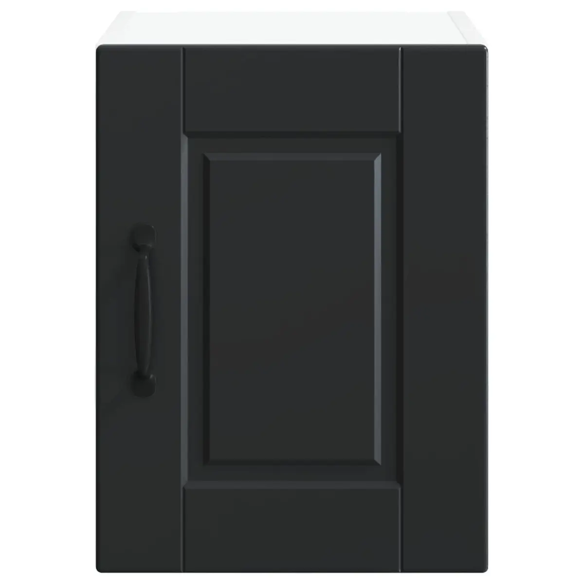 Wall Mounted Kitchen Cabinet Black Engineered Wood 30 x 31 x 40 cm Storage