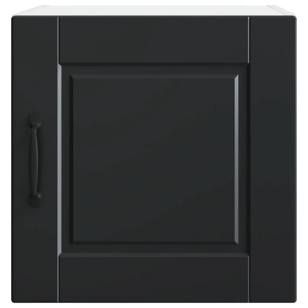 Wall Cabinet Engineered Wood Vertical Storage 40x31x40cm Black