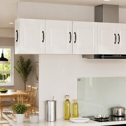Wall-Mounted Kitchen Cabinet High Gloss White 40cm