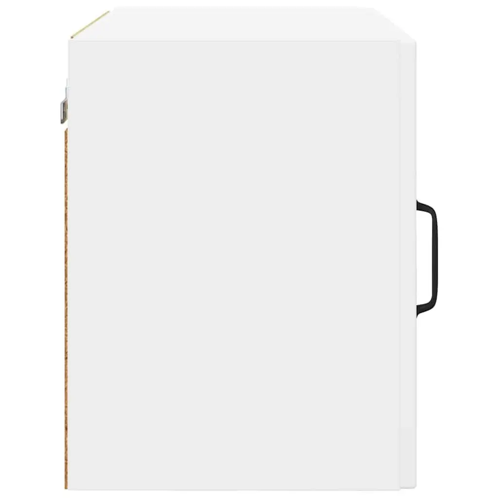 Wall Cabinet Kitchen Storage Wall-mounted 50 x 31 x 40 cm White Set of 2 Engineered Wood