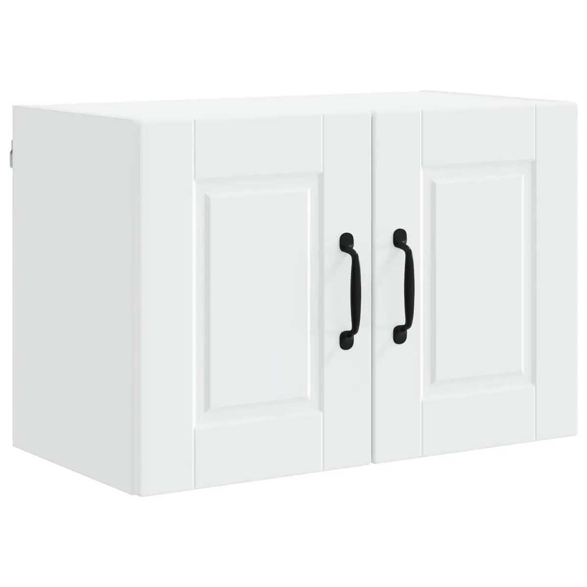 Wall Cabinet White Engineered Wood 60x31x40cm Kitchen Storage Organizer