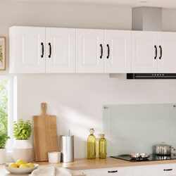 Wall Cabinet Porto 2 Pcs Engineered Wood Kitchen Storage