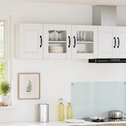 High Gloss White Engineered Wood Wall Cabinet 80 x 31 x 40 cm