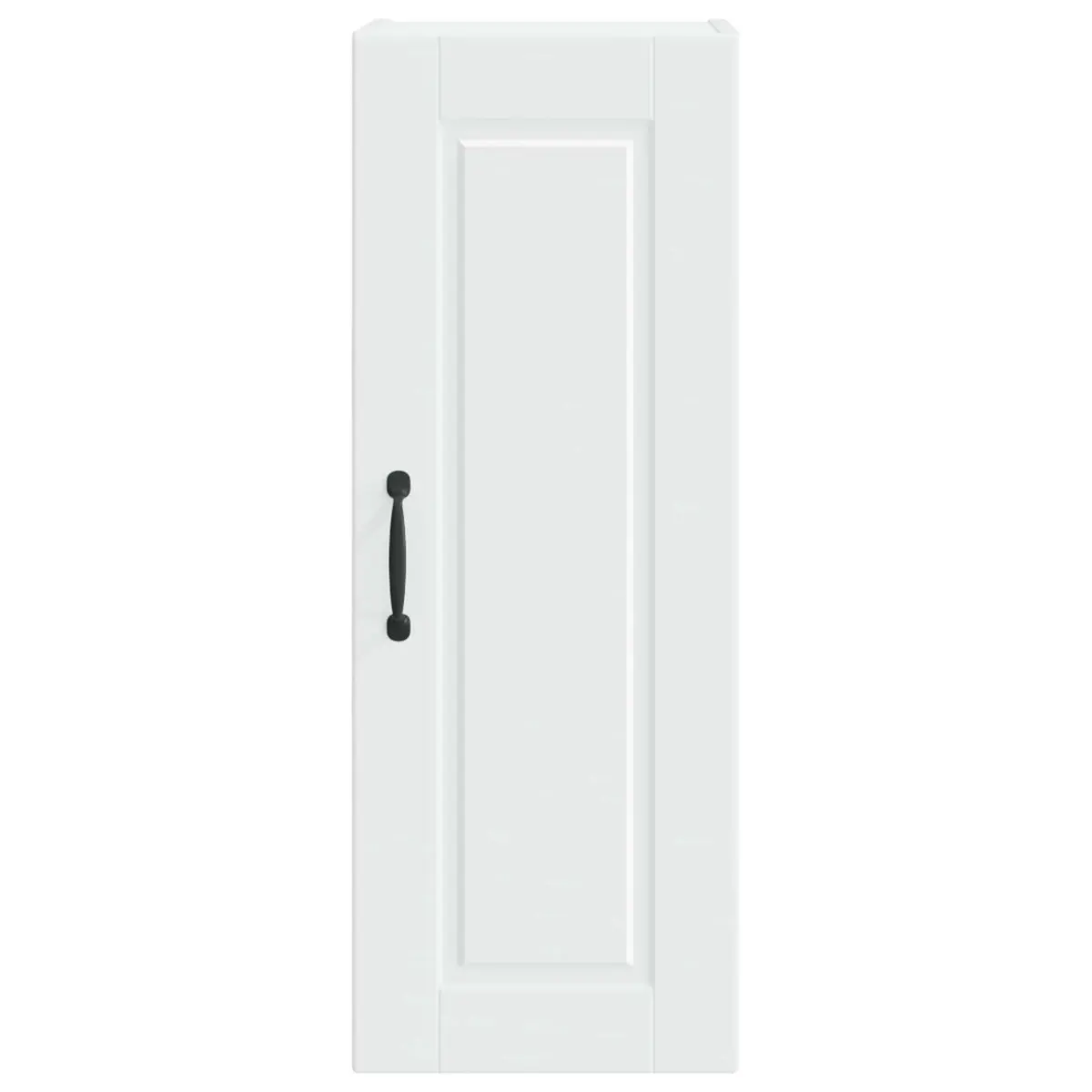 Wall Cabinet White Space Saving 2 Piece Engineered Wood
