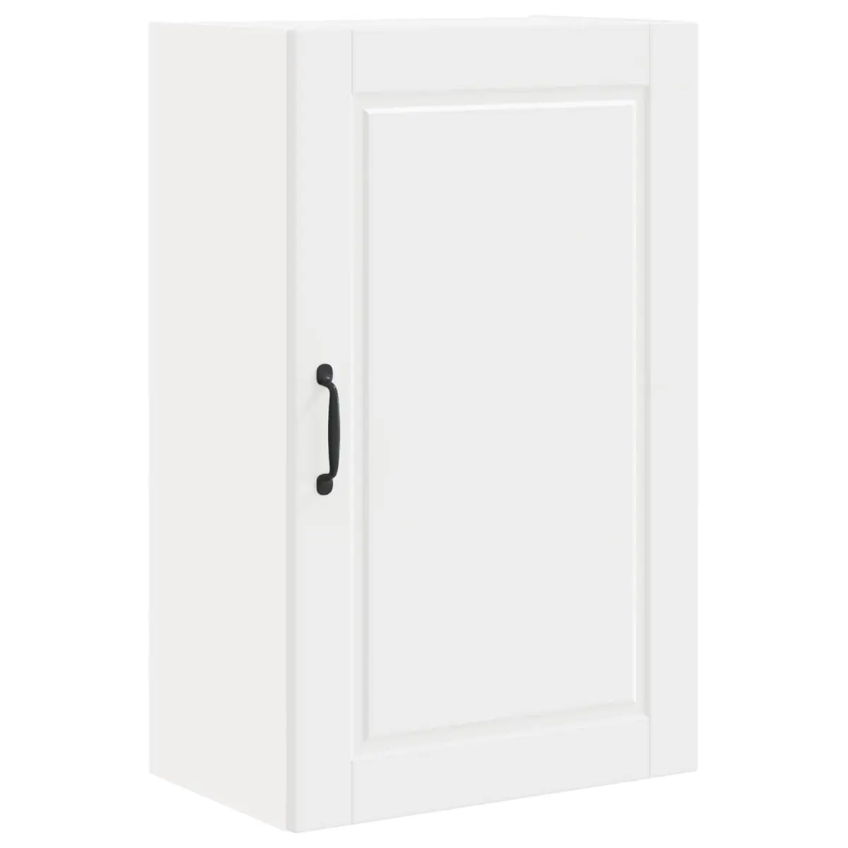 Kitchen Cabinet Modern White Engineered Wood 50x31x80cm Wall Mounted Storage with Organized Compartments and Shelves