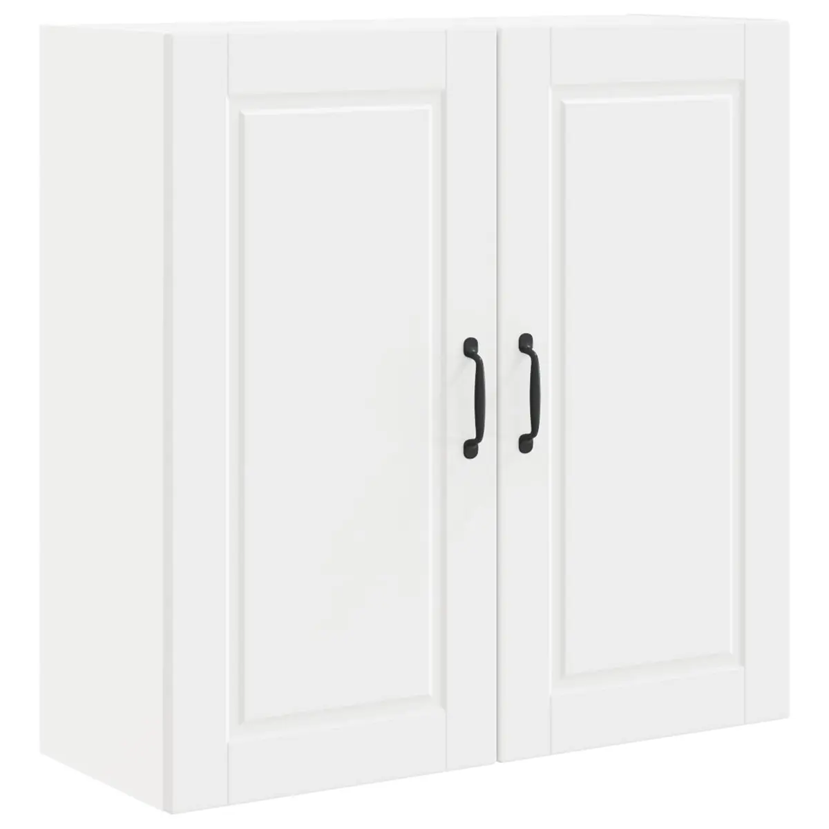 Wall Cabinet Kitchen Storage Wall-mounted 80 x 31 x 80 cm White Engineered Wood