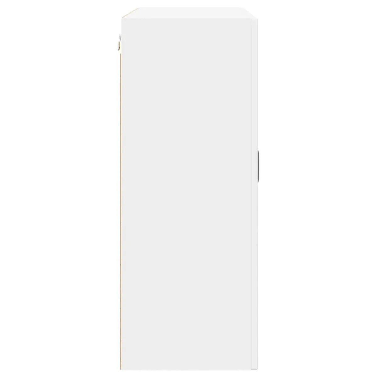 Wall Cabinet Kitchen Storage Wall-mounted 80 x 31 x 80 cm White Engineered Wood