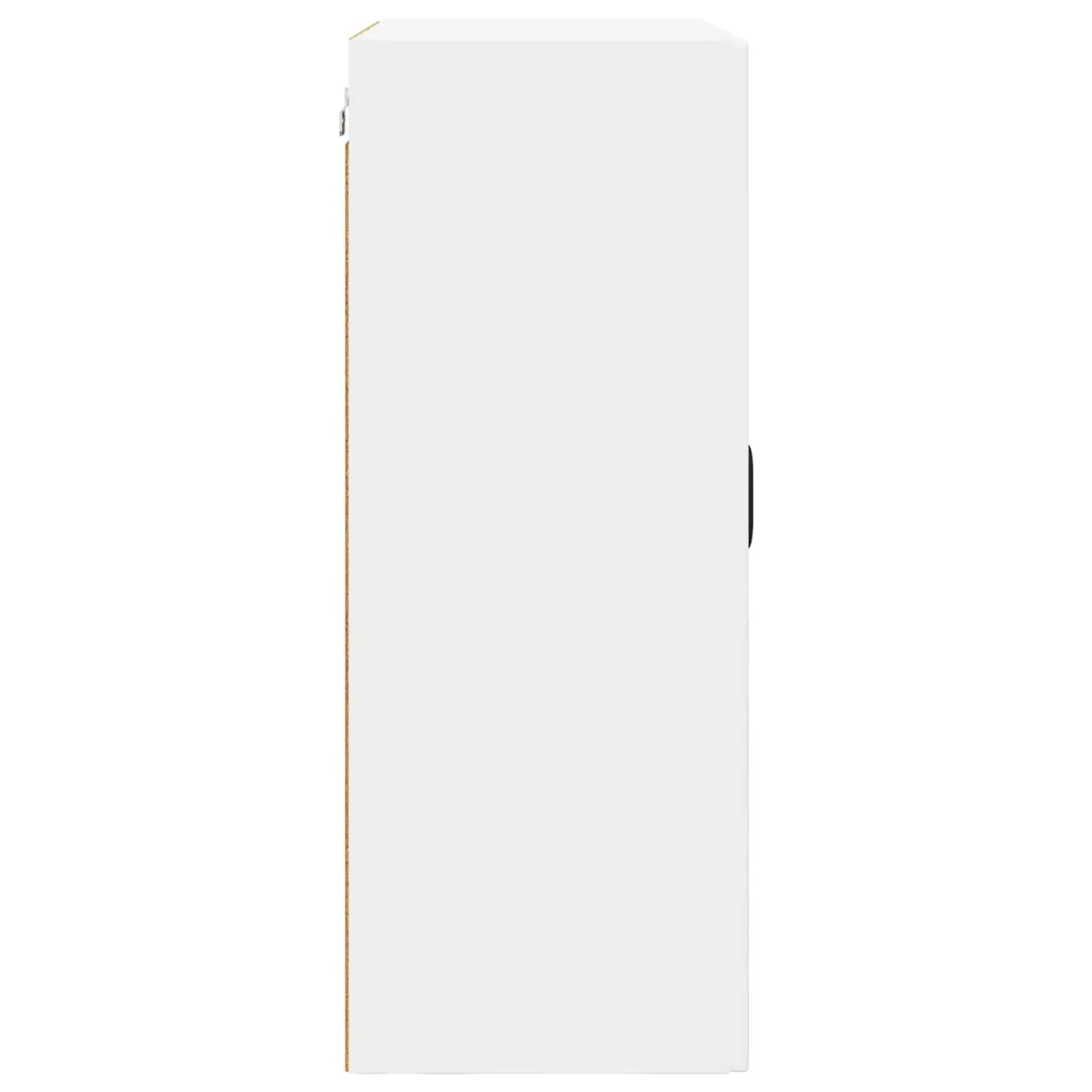 Wall Mounted Kitchen Cabinet Organised Storage 60x31x80cm White Engineered Wood