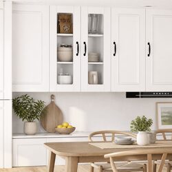 Wall-Mounted Kitchen Cabinet with High Gloss Finish