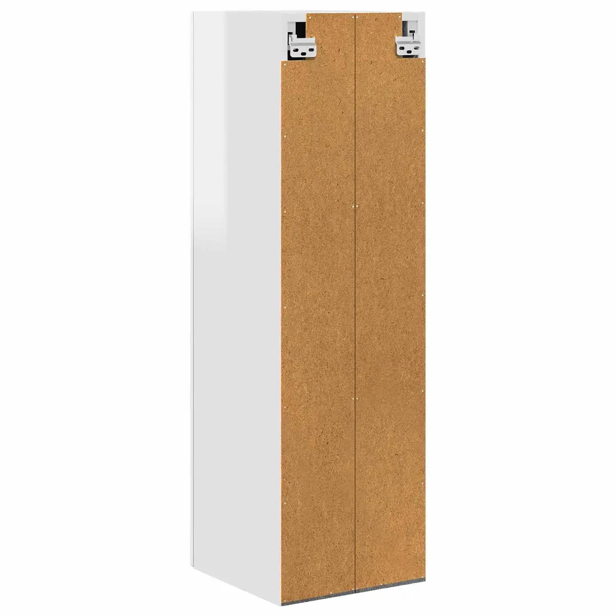 Wall Cabinet Engineered Wood High Gloss White 30 x 31 x 100 cm