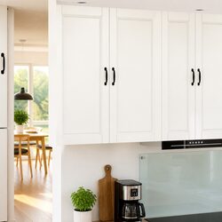 Engineered Wood Wall-Mounted Kitchen Cabinet in White