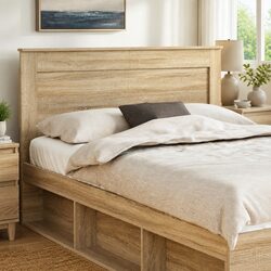 150cm Sonoma Oak Headboard - Engineered Wood Design