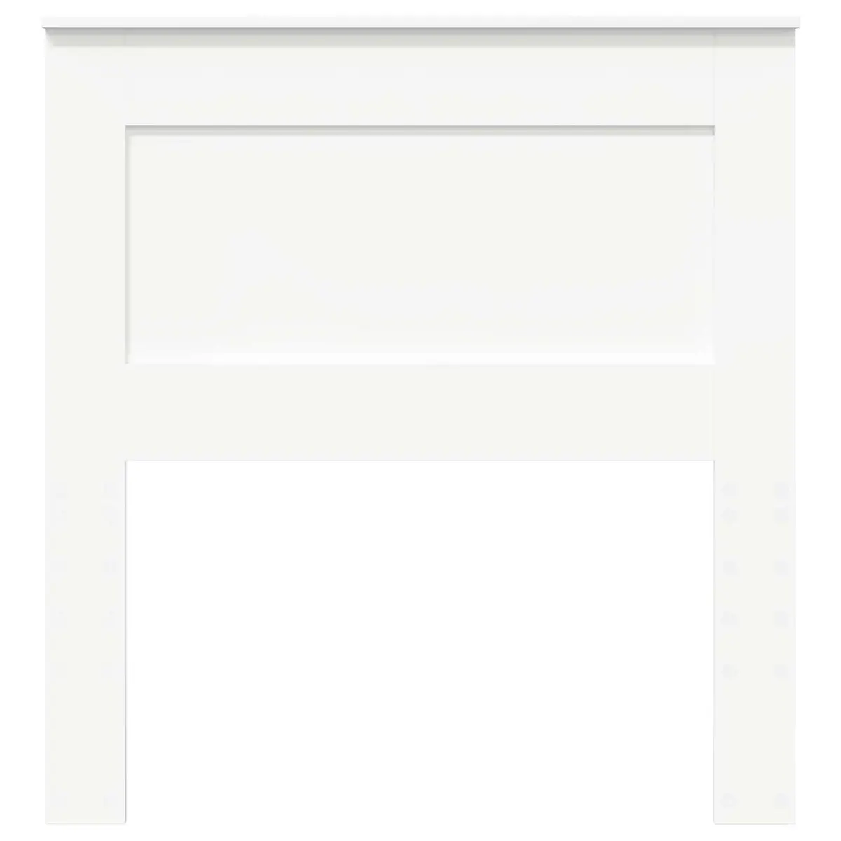 Headboard Modern Minimalist 90cm White Engineered Wood Wall Mount