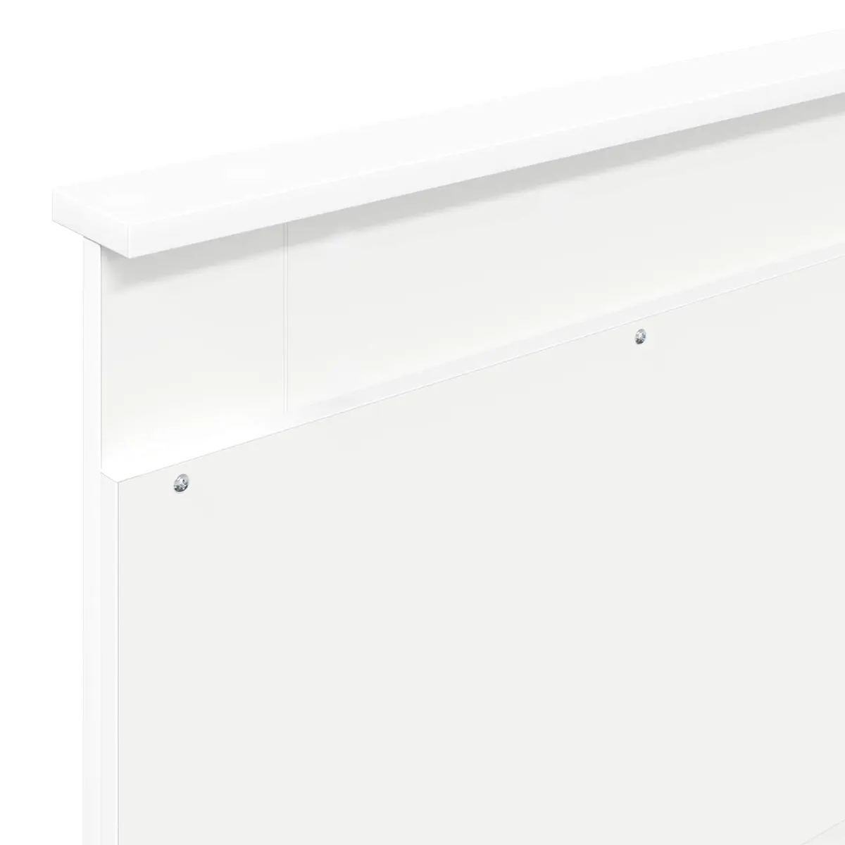Headboard Modern Minimalist 90cm White Engineered Wood Wall Mount