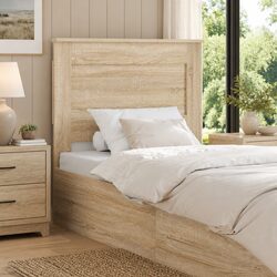90cm Sonoma Oak Headboard with Engineered Wood