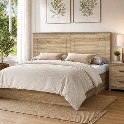 100 cm Adjustable Sonoma Oak Wall-Mounted Headboard