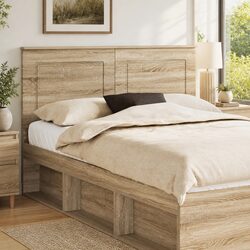 100 cm Wall-Mounted Engineered Wood Headboard