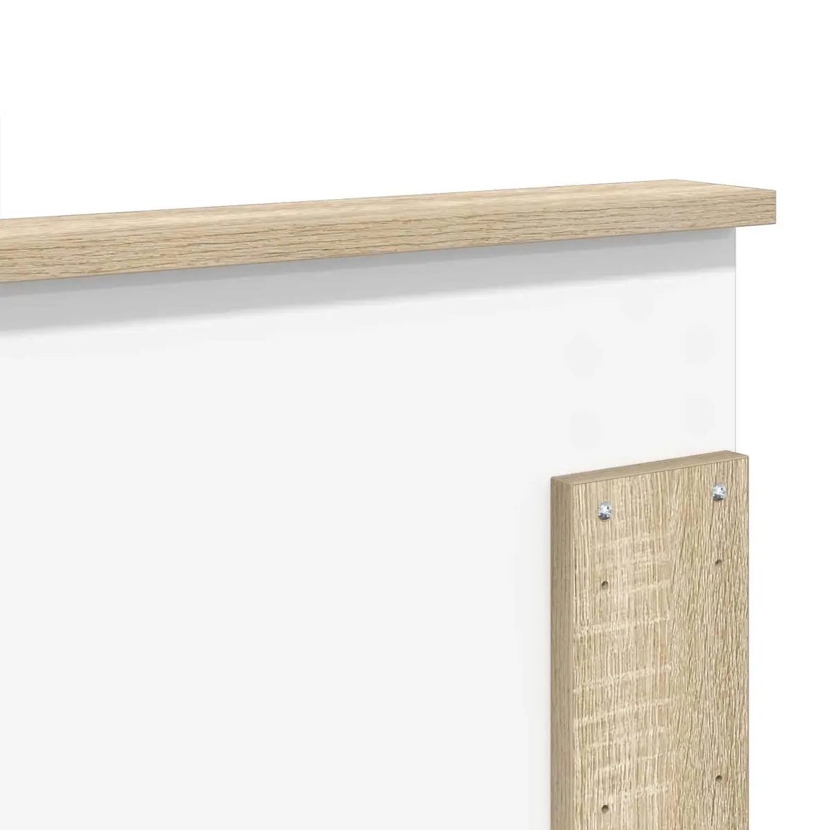 Headboard Minimalist Comfort 180cm Brown Engineered Wood