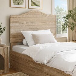 Engineered Wood Headboard in Brown Sonoma Oak
