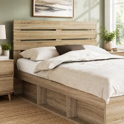 Engineered Wood Modern Headboard for Bedrooms