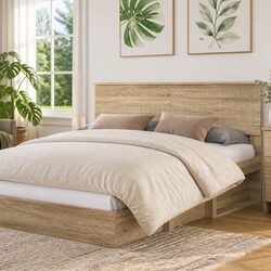 Engineered Wood Headboard - Modern Minimalist Design