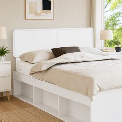 Engineered Wood Headboard with Minimalist Design
