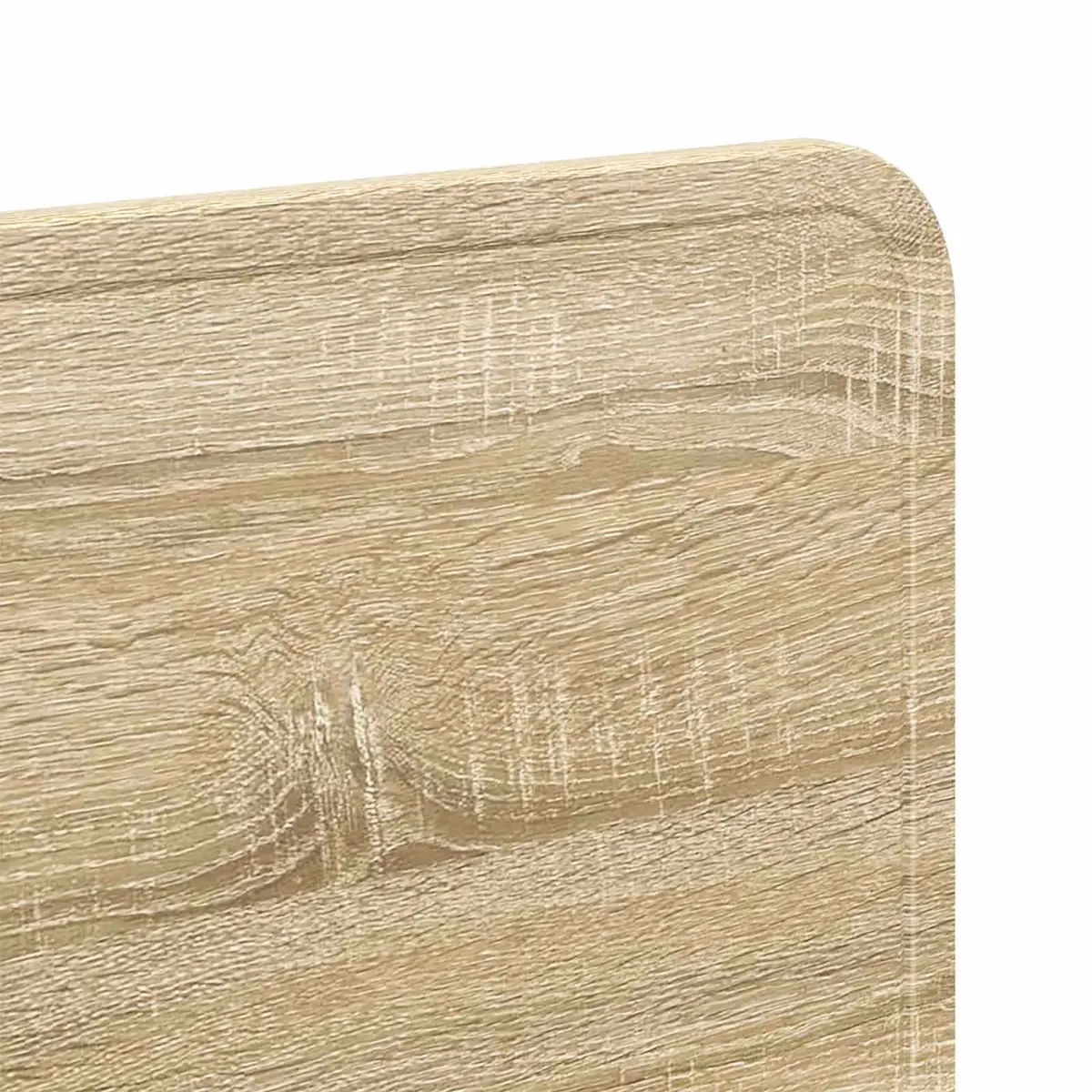 Minimalist headboard brown engineered wood contemporary style for bedroom furniture