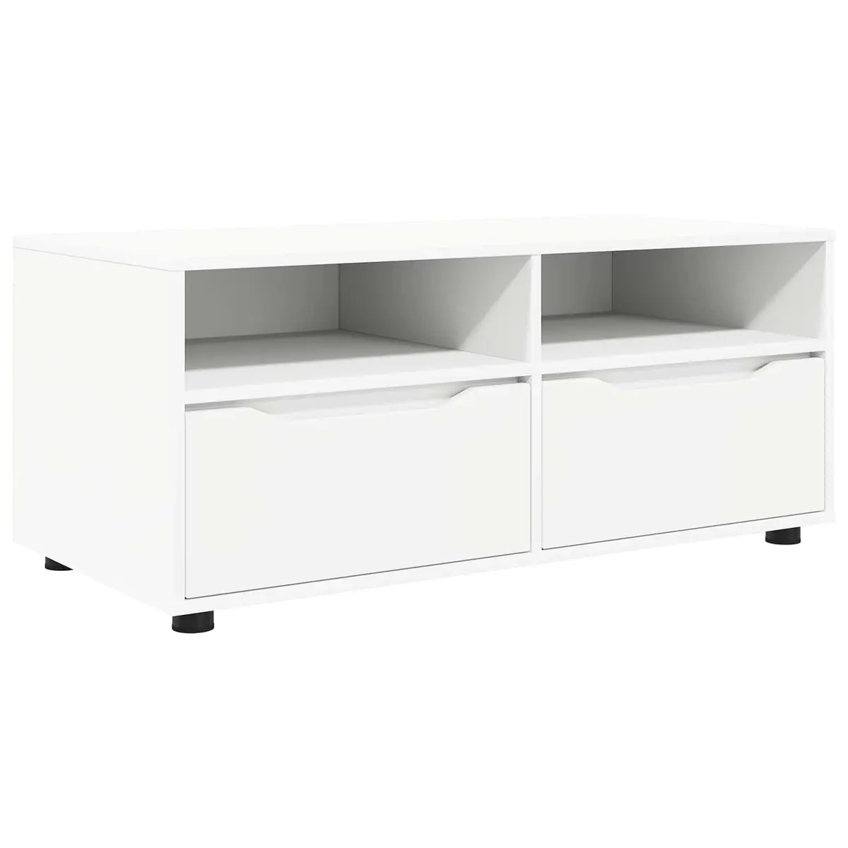 TV Cabinet Modern Storage Unit White 100 x 48 x 43 cm