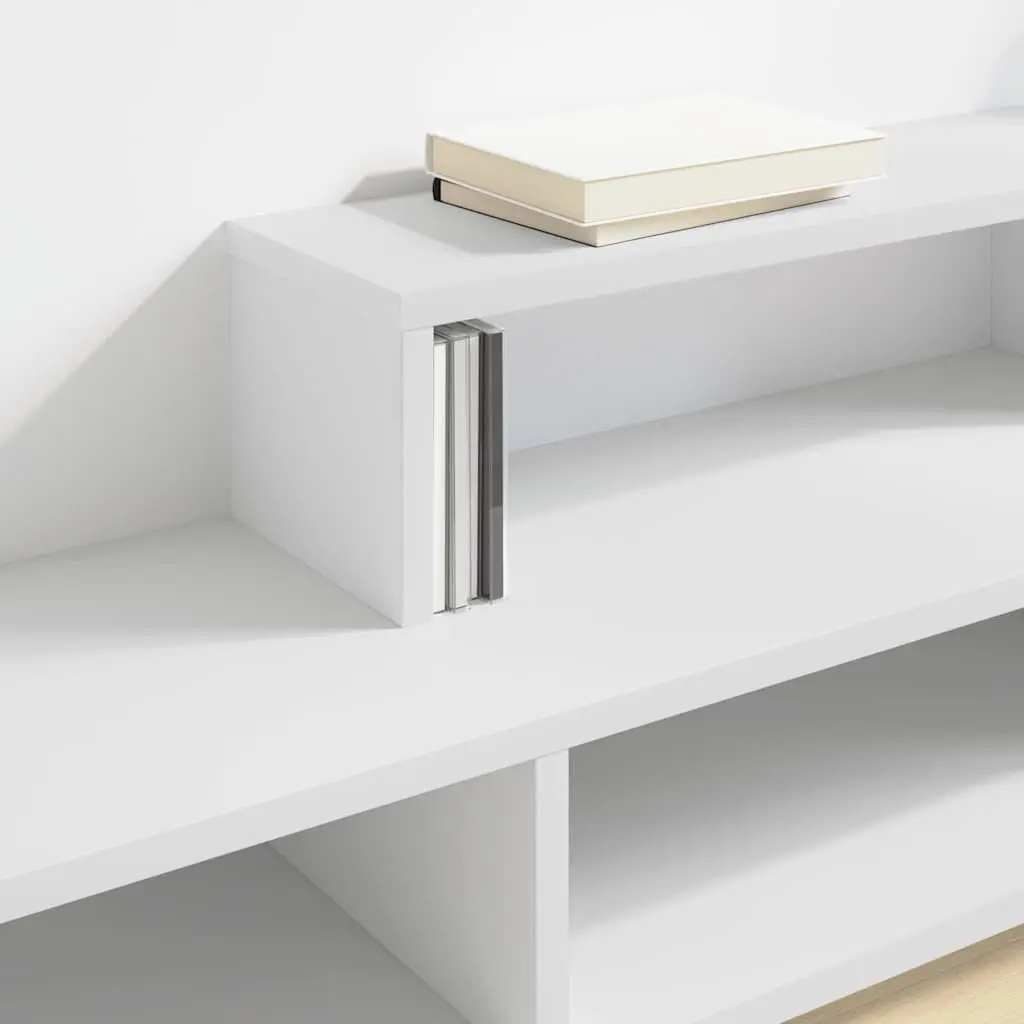Wall Mounted TV Stand Space Saving 150x25x28.5cm Engineered Wood Matte Finish