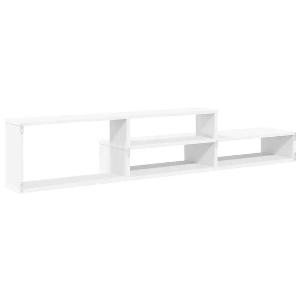 Wall Mounted TV Stand Space Saving 150x25x28.5cm Engineered Wood Matte Finish