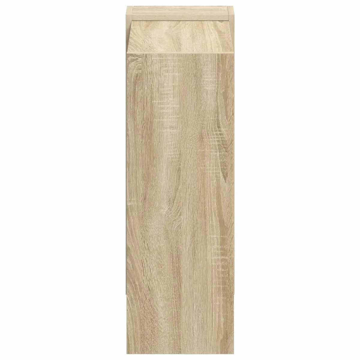 Freestanding Bookshelf Modern Minimalist Engineered Wood Brown 52x25x71.5 cm Storage Display