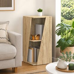 Engineered Wood Free-Standing Bookcase 33x32x70.5cm