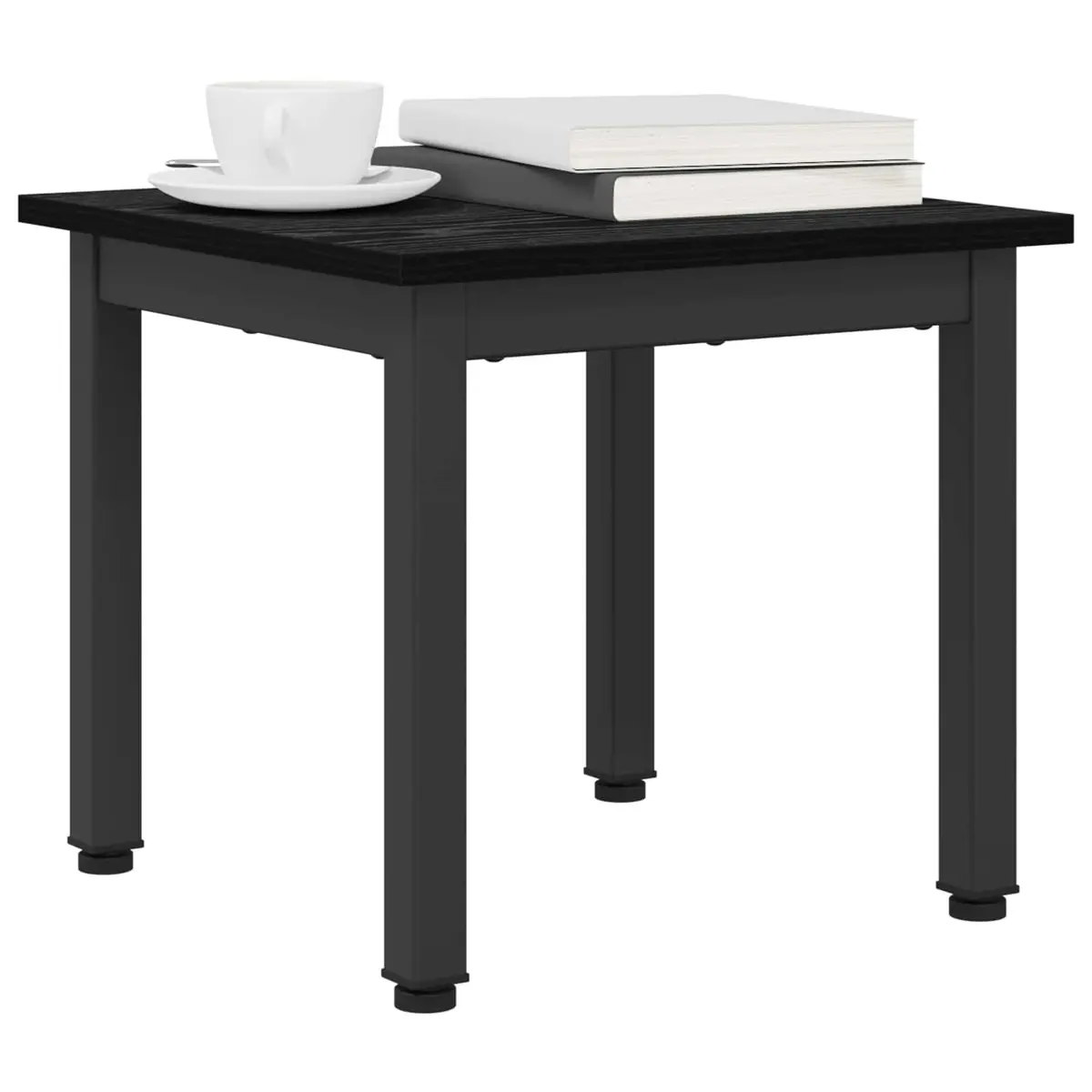 Coffee Table Modern Minimalist Rectangular Black
