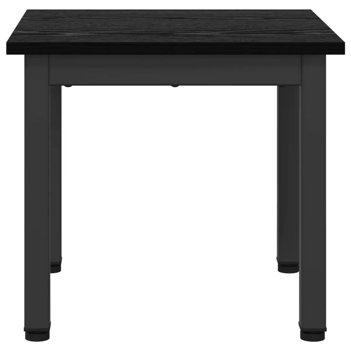 Coffee Table Modern Minimalist Rectangular Black