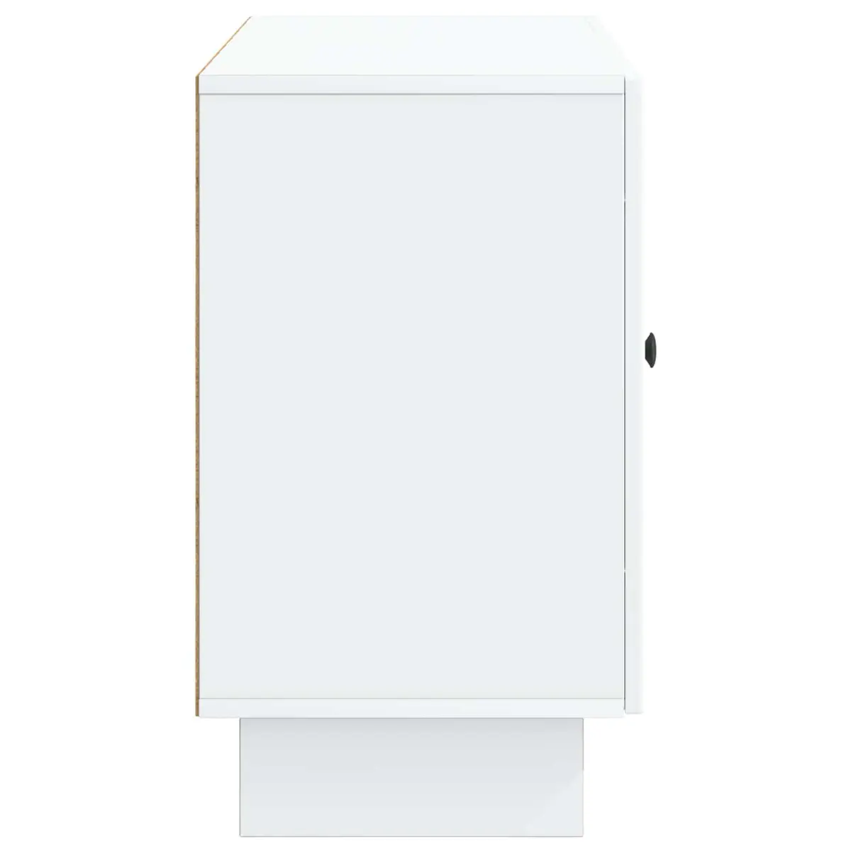 Sideboard Modern Storage Cabinet with Drawers Shelves Swing Doors White 89 x 34.5 x 60 cm