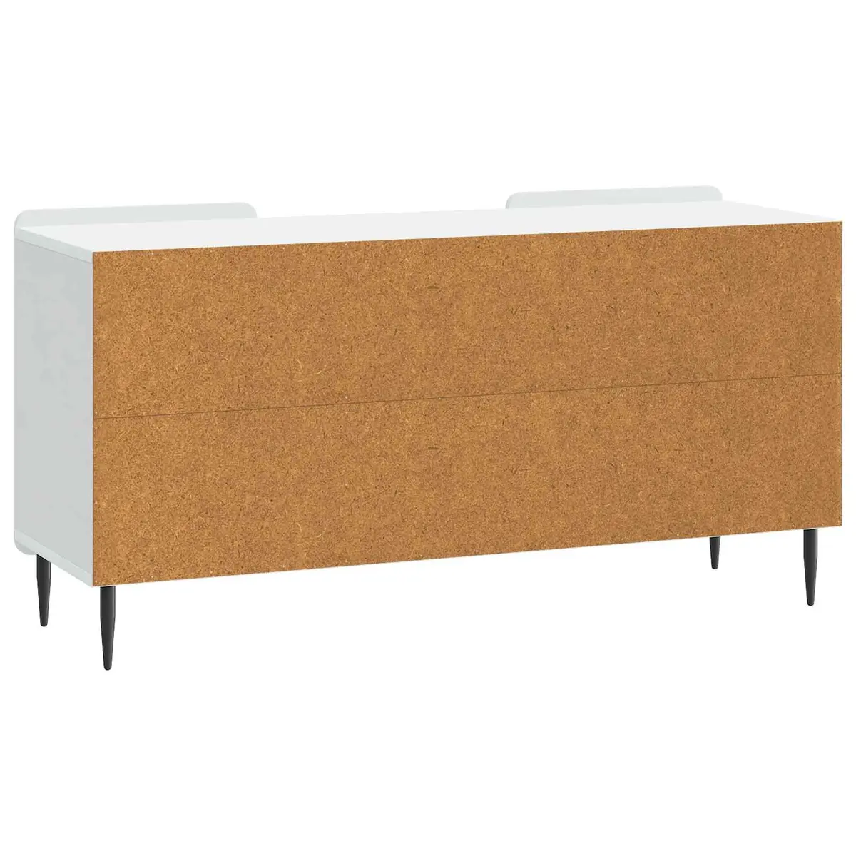 TV Stand Modern Storage Unit 102cm White Engineered Wood