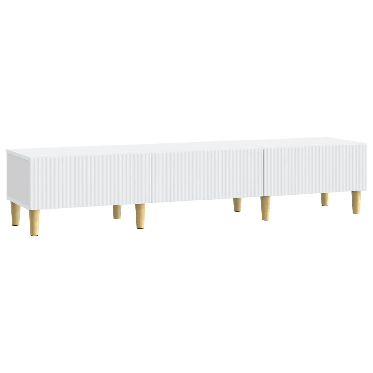 TV Cabinet with Drawer White Entertainment Unit Media Stand Living Room Storage