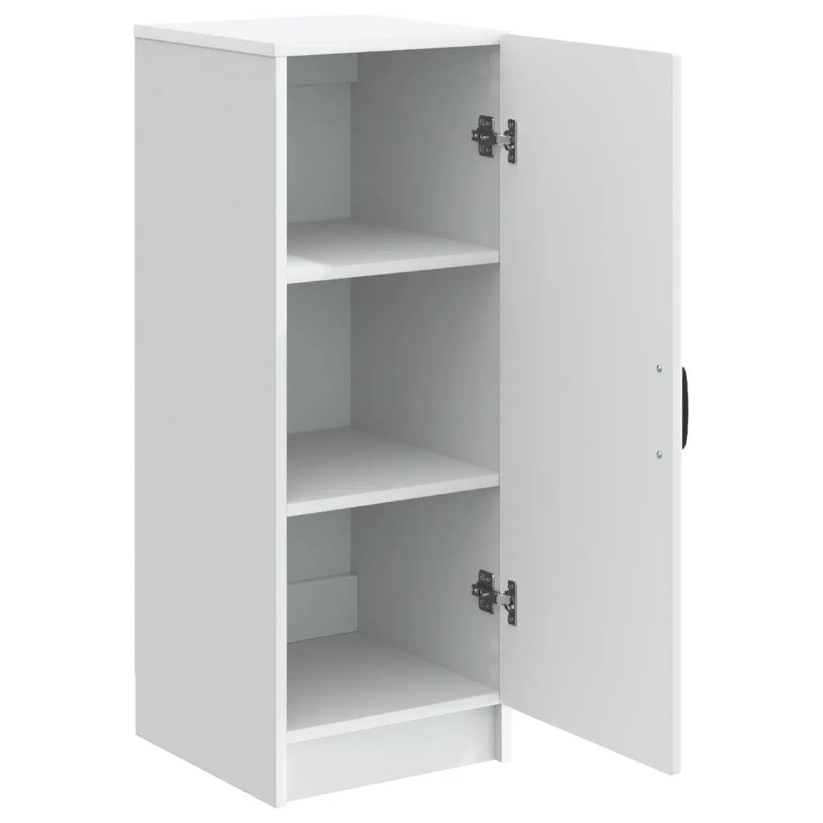 Sideboard Storage Cabinet Adjustable Shelves Drawers White 33 x 34.5 x 87 cm