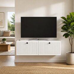Modern White Wall-Mounted TV Cabinet Specifications