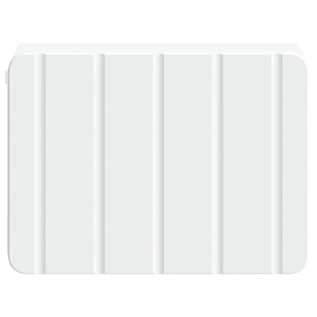Wall-Mounted Bedside Cabinet Organiser Space-Saving White