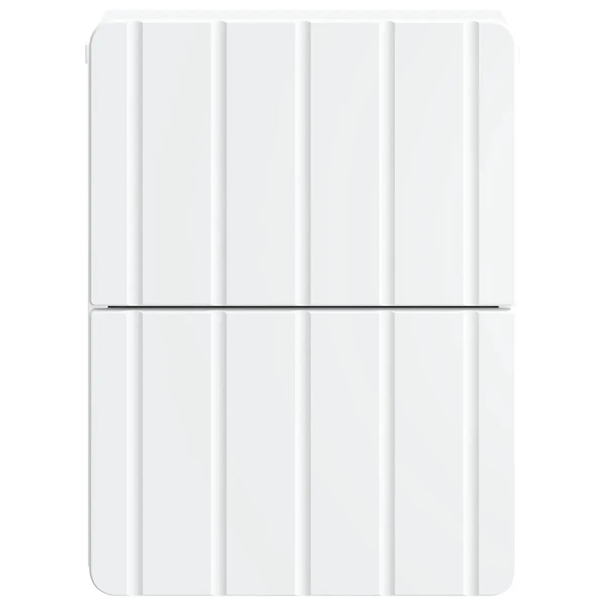 Wall-Mounted Bedside Cabinet Space Saving White Small