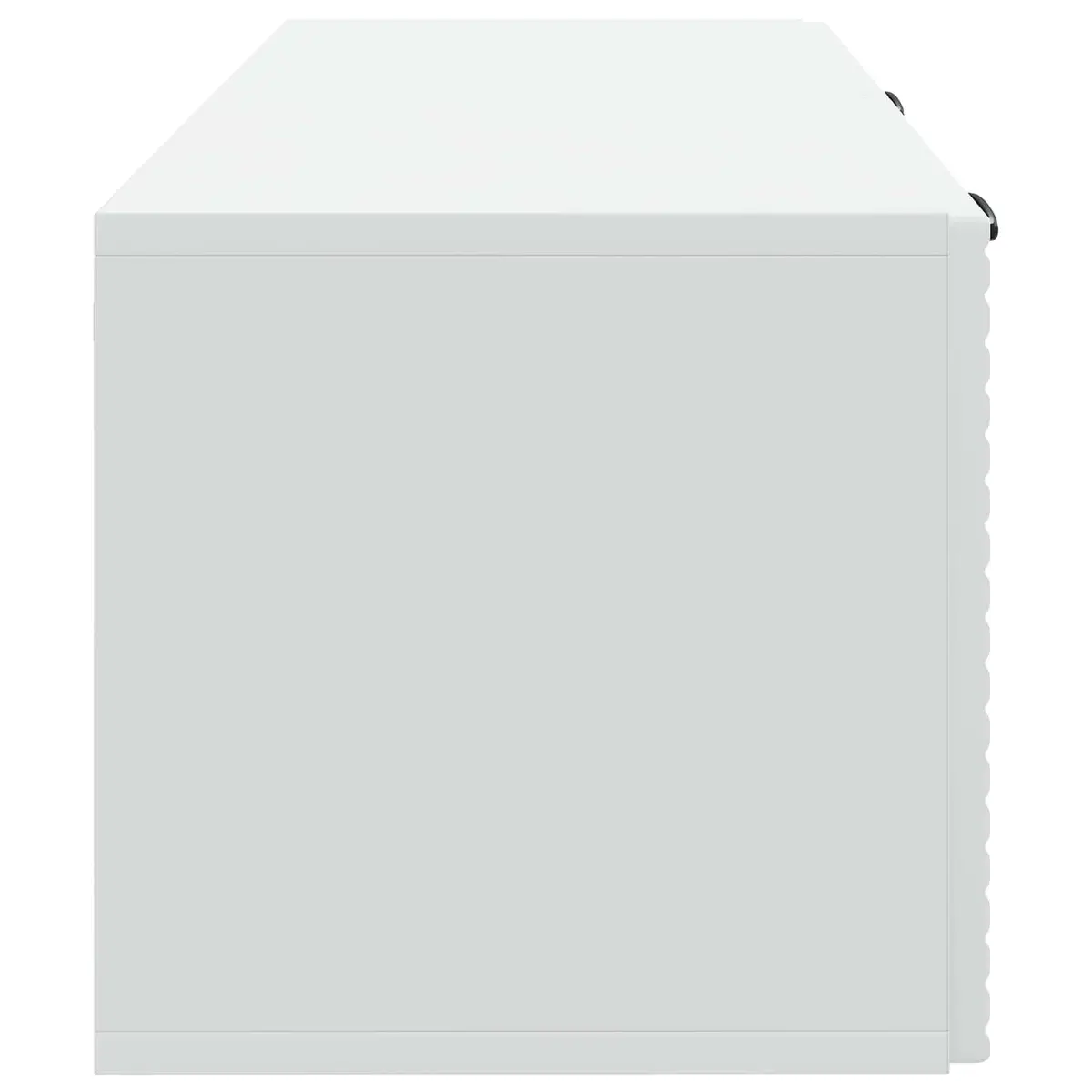 Wall-Mounted TV Cabinet White Modern Living Room Storage Unit 78.5 x 31 x 30cm